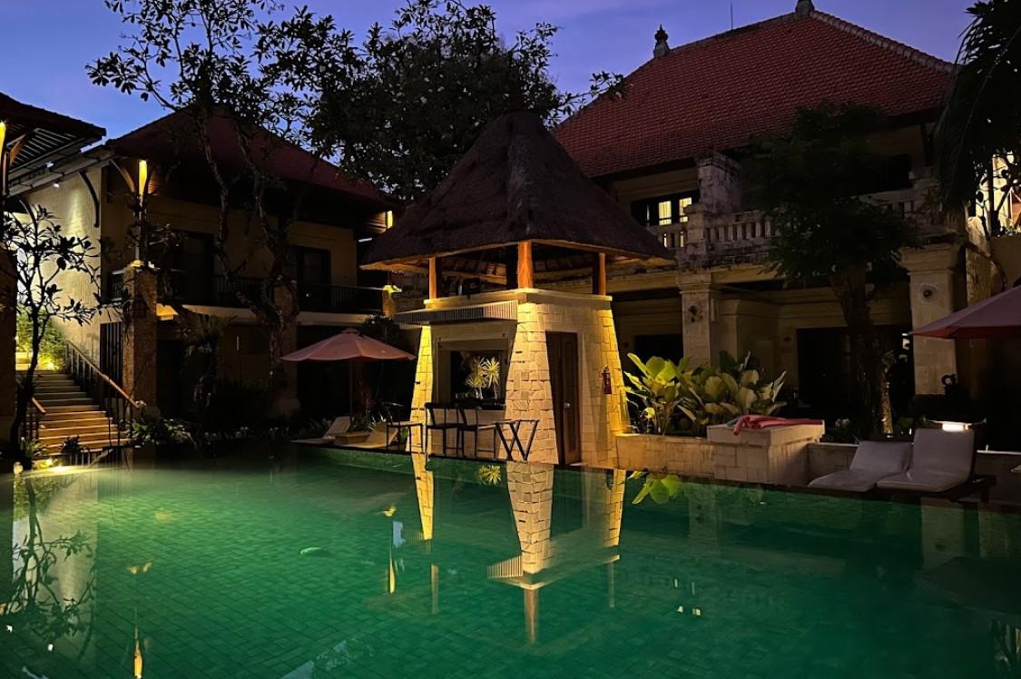Griya Santrian A Beach Resort And Spa Санур Экстерьер фото